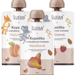 Šufan kapsička s mandlovým krémem 110 g