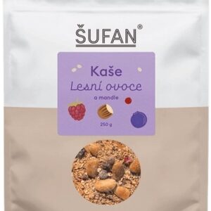Šufan kaše 250 g - lesní ovoce/ mandle