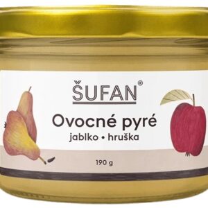 Šufan pyré jablko-hruška 190 g