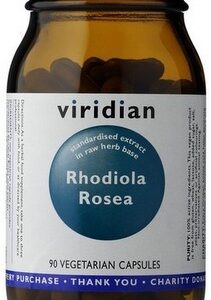 Viridian rhodiola rosea 90 kapslí