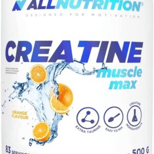Allnutrition creatine muscle max 500 g - pomeranč