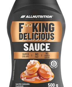 Allnutrition f**king delicious sauce 500 g - slaný karamel