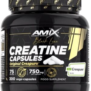Amix black line creatine creapure - 300 kapslí
