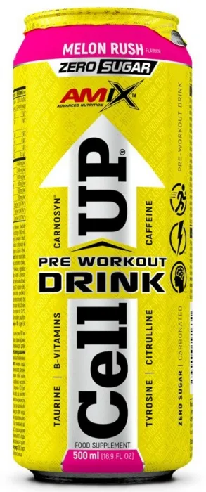 Amix cellup preworkout drink 500 ml - melon rush