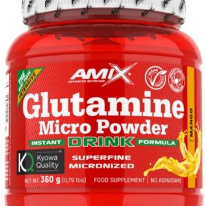 Amix glutamine micro powder 360 g - mango