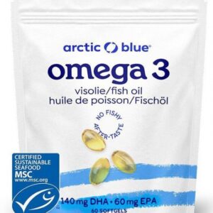 Arctic blue® omega 3 (140mg dha & 60mg epa) - 60 kapslí
