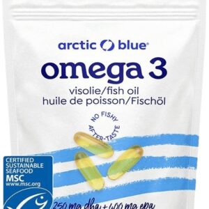 Arctic blue® omega 3 (250mg dha & 400mg epa) původ aljaška - 60