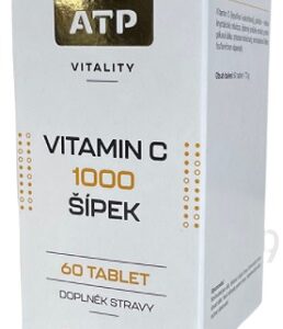 Atp vitality vitamin c 1000 mg šípek 60 tablet