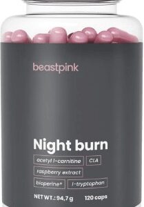Beastpink night burn 120 kapslí