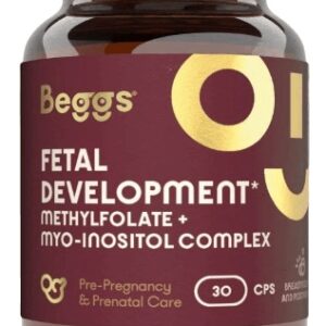 Beggs methylfolate + myo-inositol complex 30 kapslí