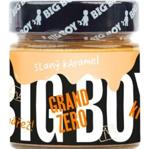 Big boy grand zero 250 g - arašídový krém s příchutí slaný karamel