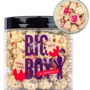Big boy maliny v bílé čokoládě 160 g