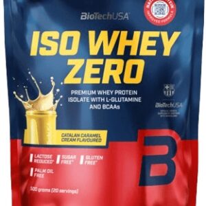 Biotechusa iso whey zero 454 g - catalan caramel cream