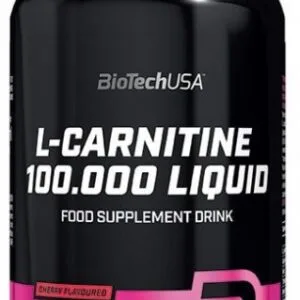 Biotechusa l-carnitine liquid 100000 500 ml - zelené jablko