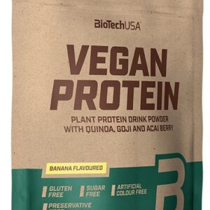 Biotechusa vegan protein 2000g - vanilkové cookie výprodej (pošk.obal)