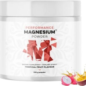 Brainmax performance magnesium powder 550 g - tropické ovoce
