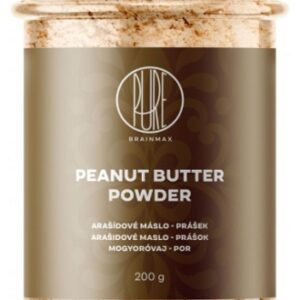 Brainmax pure arašídové máslo v prášku 200 g - natural