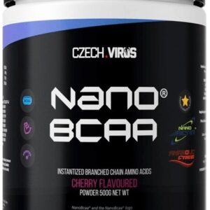 Czech virus nano bcaa® 500 g - kyselé jablko výprodej 31.1.2026