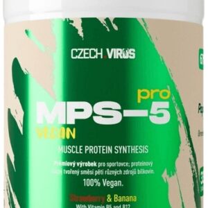 Czech virus vícesložkový protein mps-5 pro vegan 1000 g - banán/jahoda