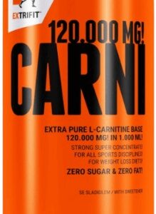 Extrifit carni liquid 120000 mg 1000 ml - mandarinka