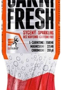 Extrifit carnifresh sparkling caffeine free 850 ml - malina