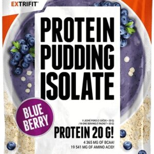 Extrifit protein pudding isolate 30 g - borůvka