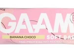 Gaam proteinová tyčinka 45 g - banana choco