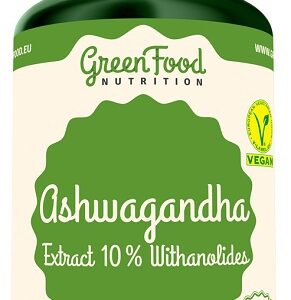Greenfood ashwagandha extract 10% withanolides 90 kapslí