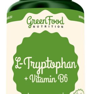 Greenfood l-tryptophan + vitamin b6 90 kapslí