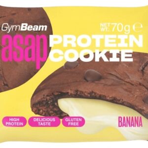 Gymbeam asap protein cookie 70 g - banán