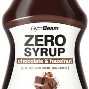 Gymbeam zero syrup 350 ml - čokoláda/lískový oříšek