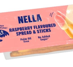 Healthyco nella sticks 29 g - bílá čokoláda a maliny
