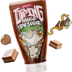 Lifelike sweet topping twister 250 g - nugát low sugar