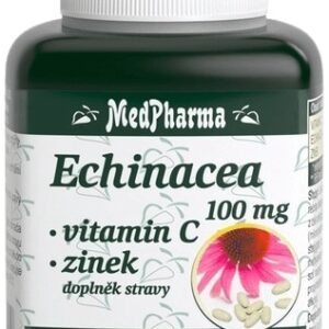 Medpharma echinacea 100mg + vitamin c + zinek