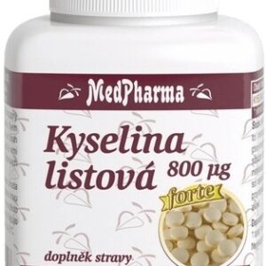 Medpharma kyselina listová 800 mcg 107 tablet