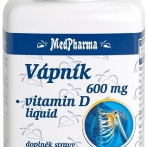 Medpharma vápník 600 mg + vitamín d 67 kapslí