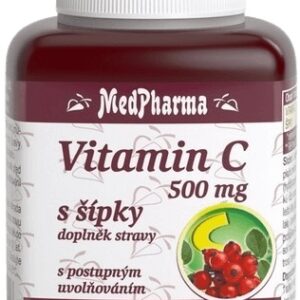 Medpharma vitamin c 500mg s šípky 67 tablet