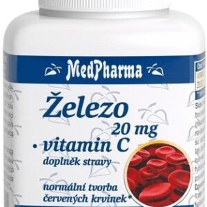 Medpharma železo 20 mg + vitamin c 107 tablet