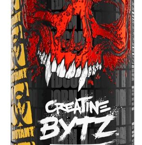 Mutant creatine bytz 80 žvýkacích tablet - tangy blue razz