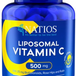 Natios vitamin c liposomální 500 mg 60 kapslí