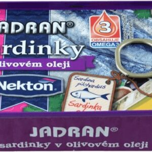 Nekton sardinky jadran 125 g - v olivovém oleji