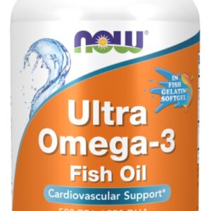 Now foods ultra omega 3 500 epa/250 dha 180 kapslí