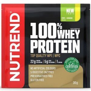 Nutrend 100% whey protein 30 g - jahoda