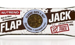 Nutrend flapjack gluten free 100 g - čoko/kokos s hořkou čokoládou