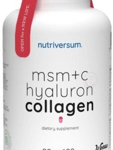 Nutriversum msm + vitamin c + kyselina hyaluronová + kolagen 120