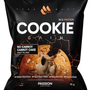 Passion nutrition mpower cookie gain 75 g - mrkvový dort/meruňková