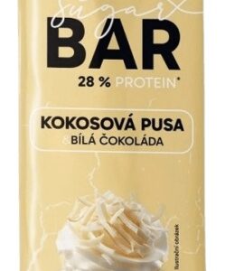 Passion nutrition protein bar low sugar 55 g - kokosová pusa/bílá