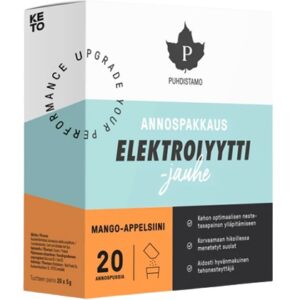 Puhdistamo electrolyte powder 20x 5 g - mango/ pomeranč