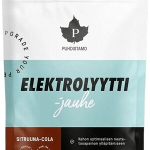 Puhdistamo electrolyte powder 240 g - citron cola + láhev 500 ml