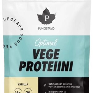Puhdistamo optimal vegan protein 600 g - vanilka